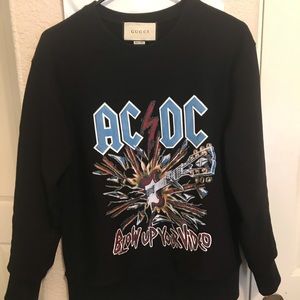gucci ac dc sweater